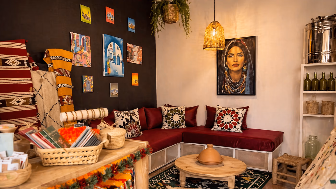Objets de décoration et créations artisanales